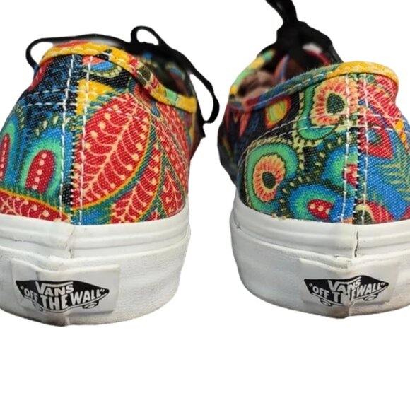 Vans Limited Edition Peacock Vans, Sz 7.5, EUC - Picture 4 of 5